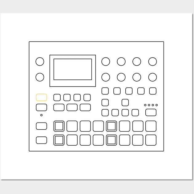 Elektron Digitakt Wall Art by s0nicscrewdriver